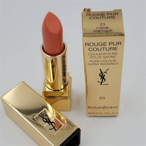 ysl rouge pur couture 23 corail poetique